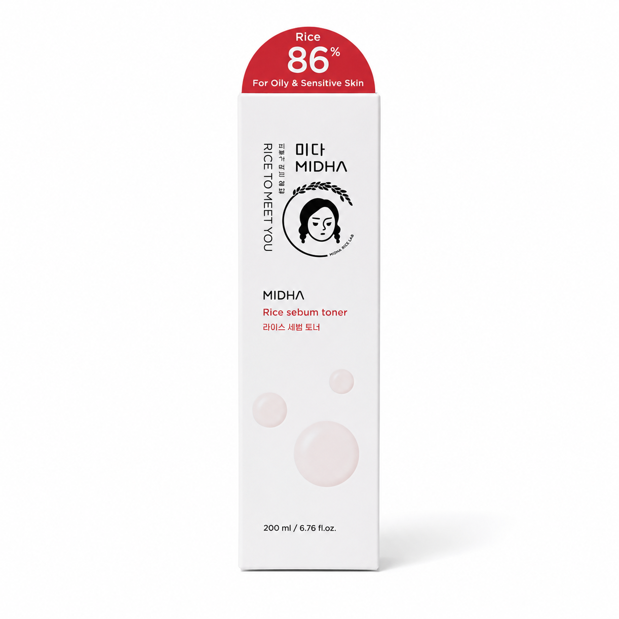 MIDHA Rice Sebum Toner (200ml)