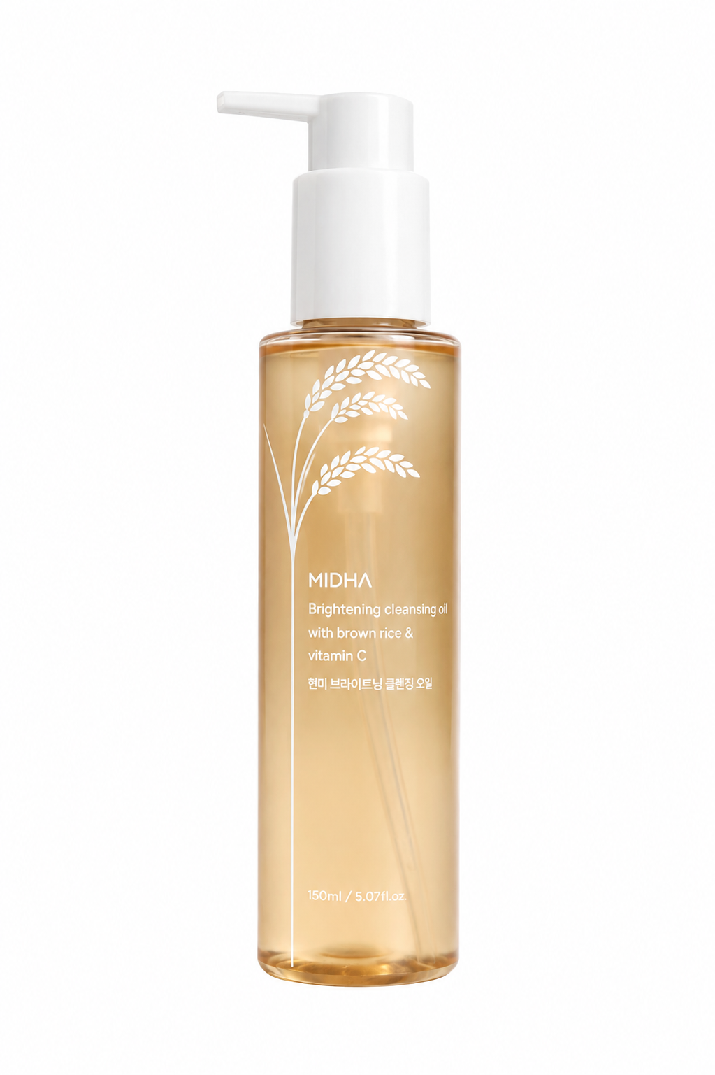 MIDHA Brightening Cleansing Oil with Brown Rice & Vitamin C (150ml)