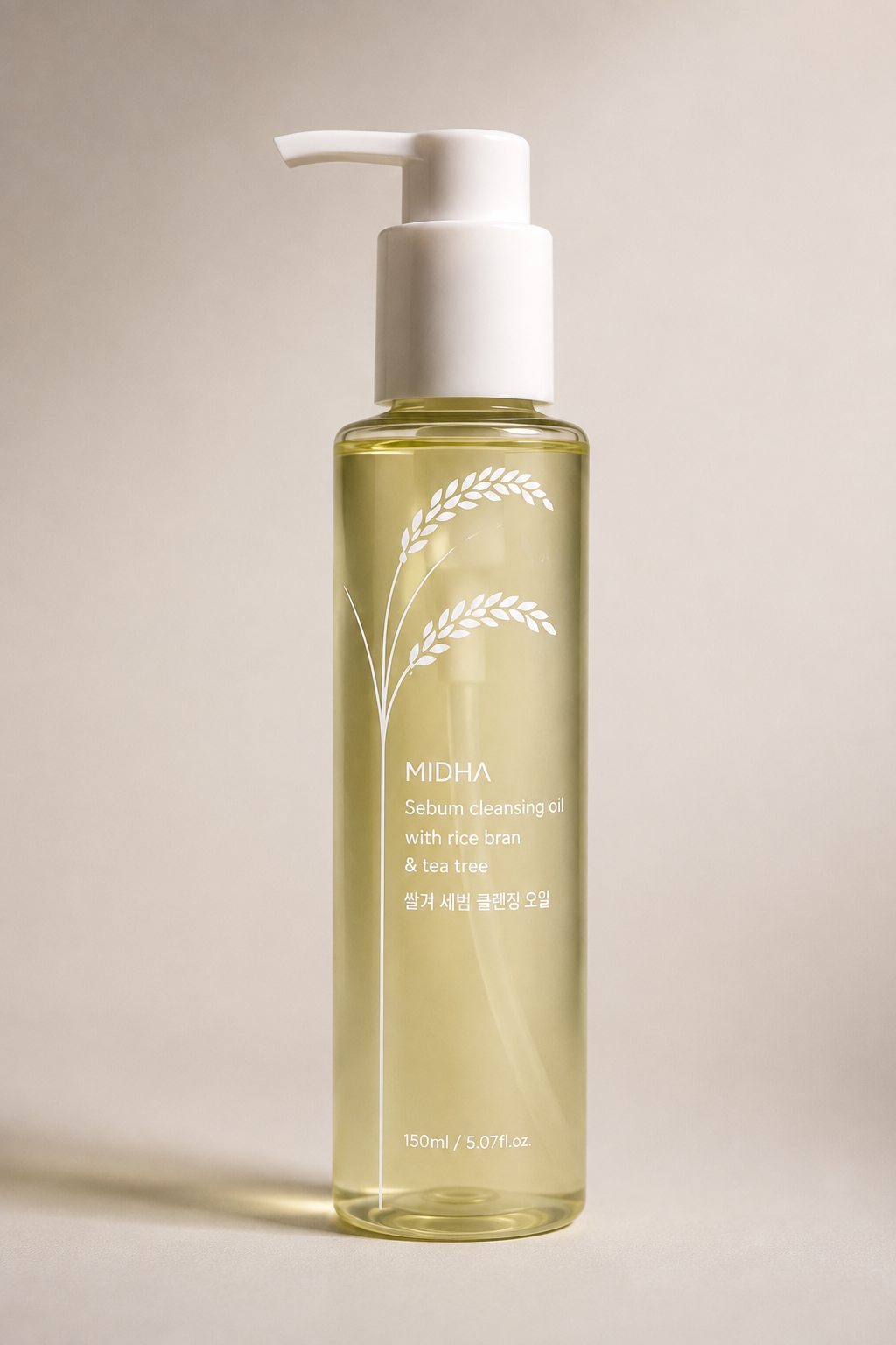 MIDHA Sebum Cleansing Oil With Rice Bran & Tea Tree (150ml)